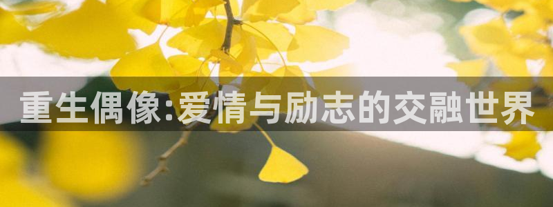 星辉平台,apk：重生偶像:爱情与励志的交融世界